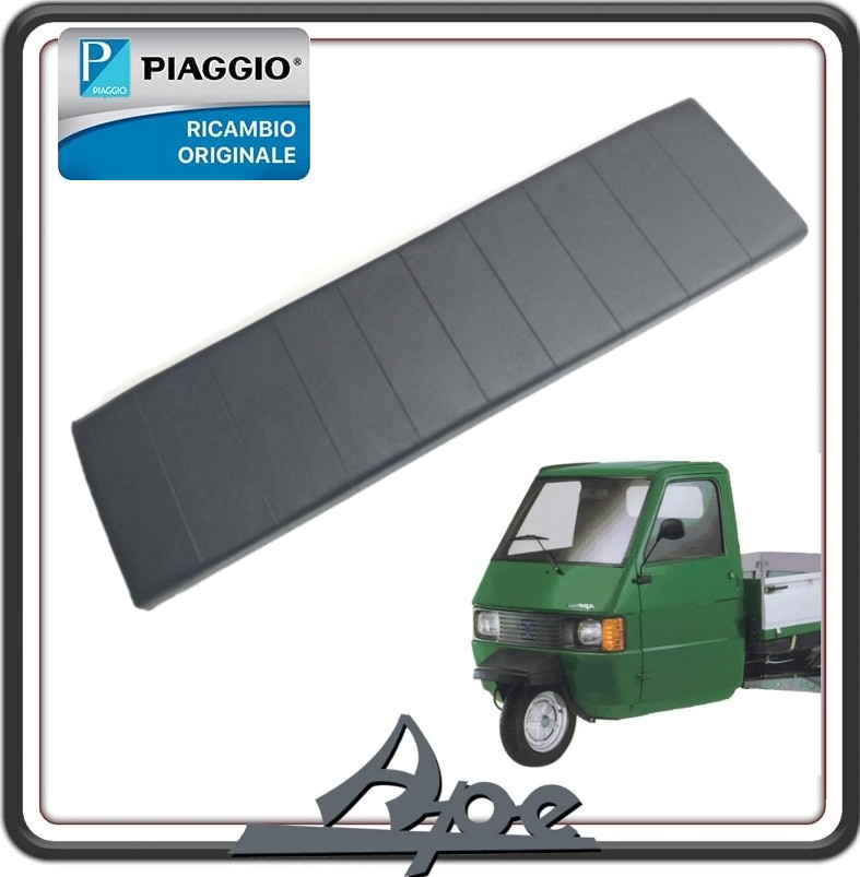 SCHIENALE CUSCINO SCHIENA PER PIAGGIO APE TM 703 TUTTI I MODELLI BENZINA E DIESEL ORIGINALE PIAGGIO 565639