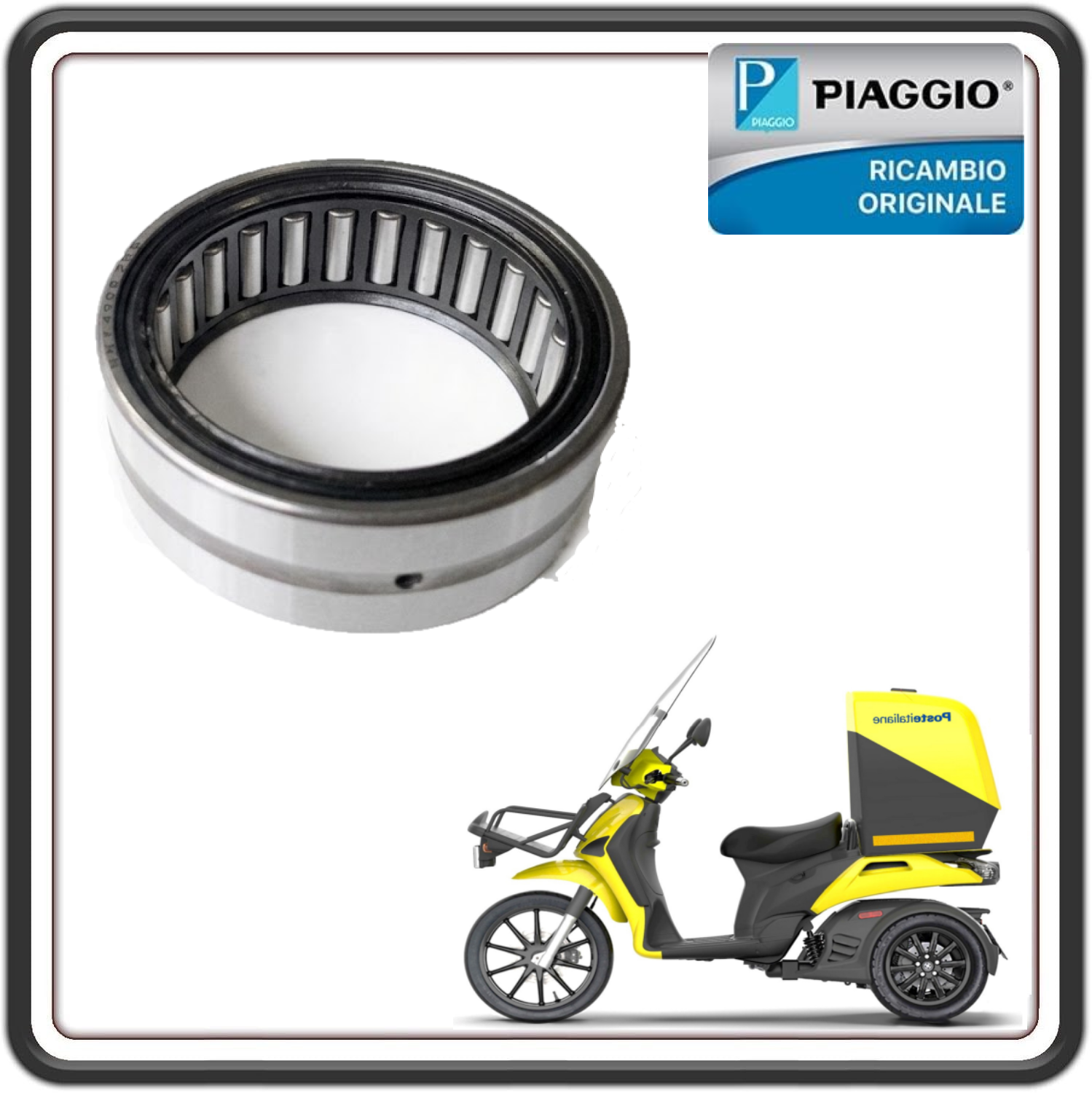 CUSCINETTO 48X62X22 PER PIAGGIO MYMOOVER POSTE ITALIANE - DELIVERY 2021 ORIGINALE PIAGGIO 1C005712