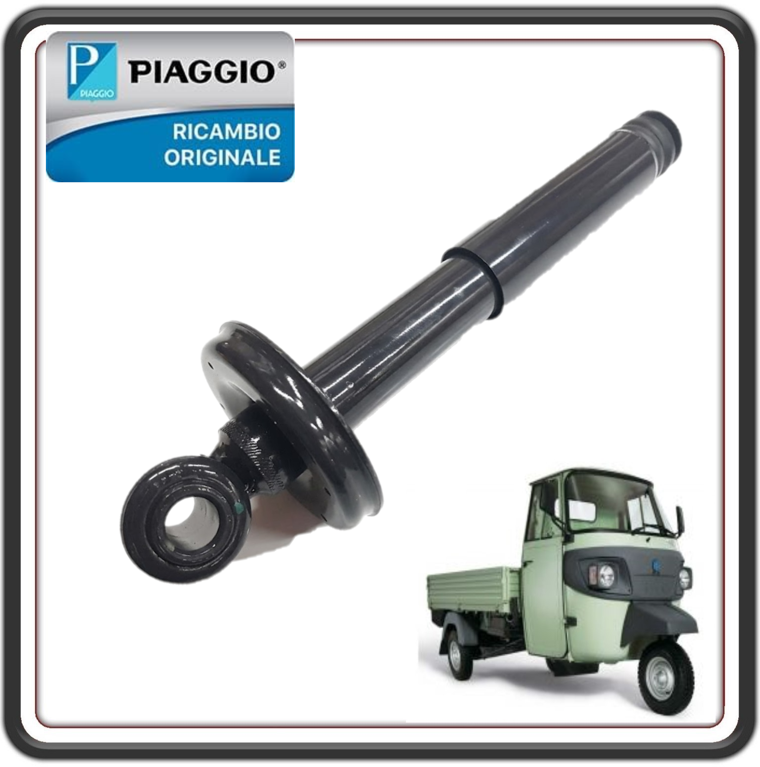 AMMORTIZZATORE ANTERIORE PER PIAGGIO APE MP 601 CLASSIC DAL 2006 AL 2013 - APE CLASSIC DAL 2014 AL 2023 - APE CLASSIC VAN DAL 2019 AL 2023 ORIGINALE PIAGGIO 632719