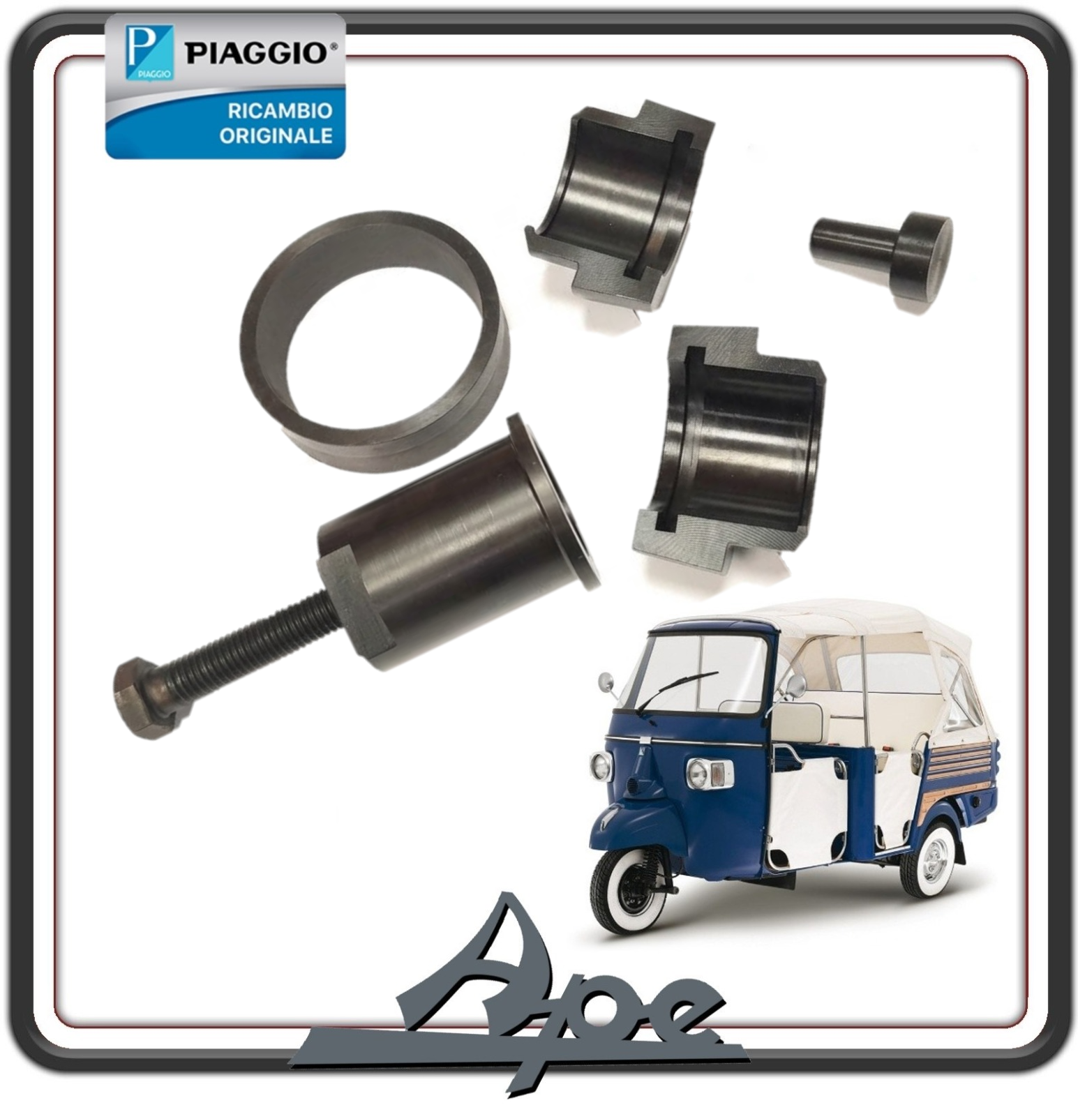 ESTRATTORE VOLANO PER PIAGGIO APE 703 DIESEL- APE CAR DIESEL - MAX - POKER DIESEL - APE CALESSINO DIESEL DAL 2007 AL 2012 ORIGINALE PIAGGIO 020147Y