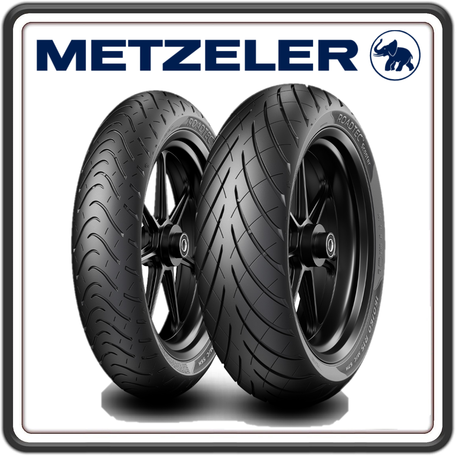 GOMMA COPERTONE PNEUMATICO METZELER ROADTEC SCOOTER XL 140/70 - 14 68P POSTERIORE