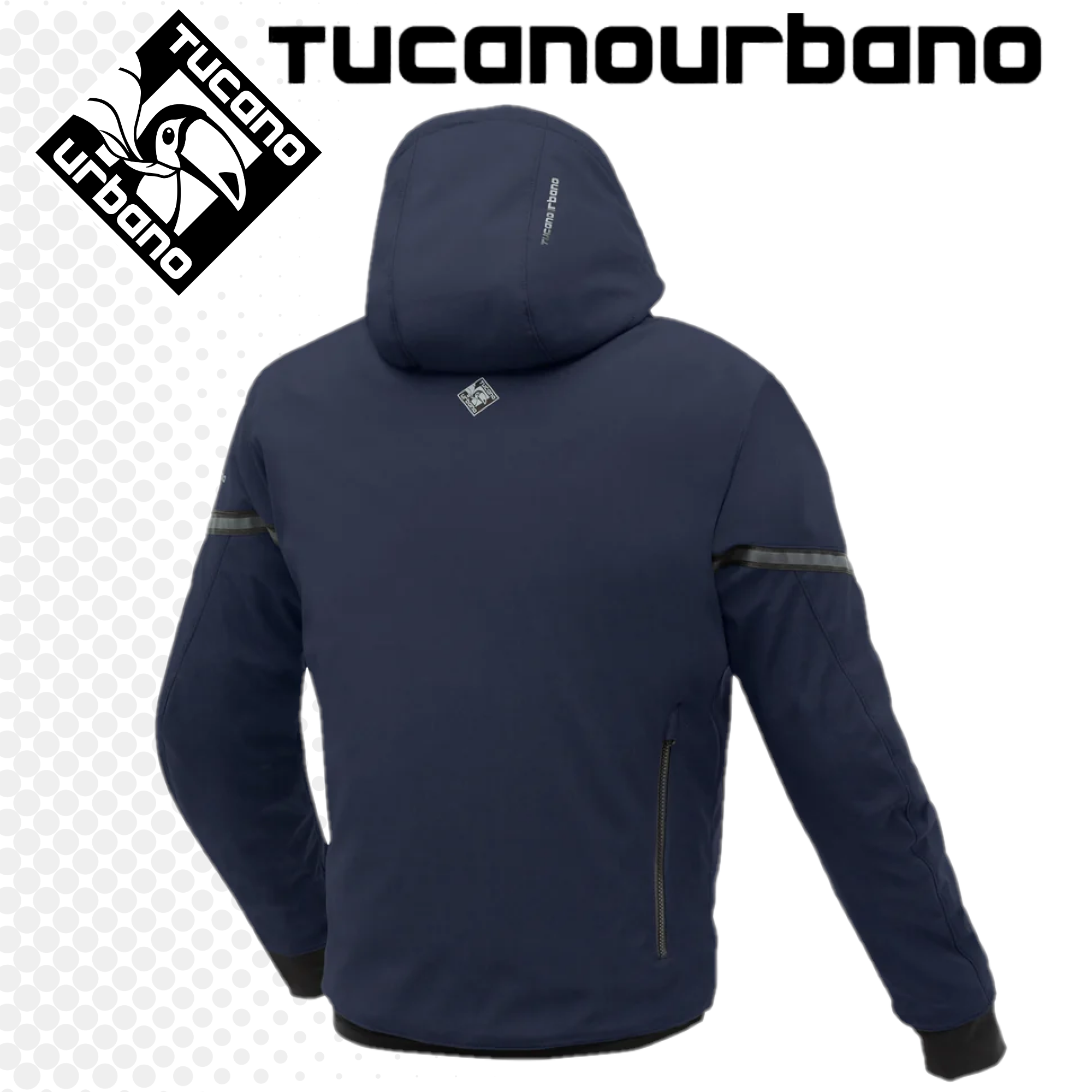 GIACCA TUCANO URBANO BORMIO 2IN1 HYDROSCUD® DARK BLUE