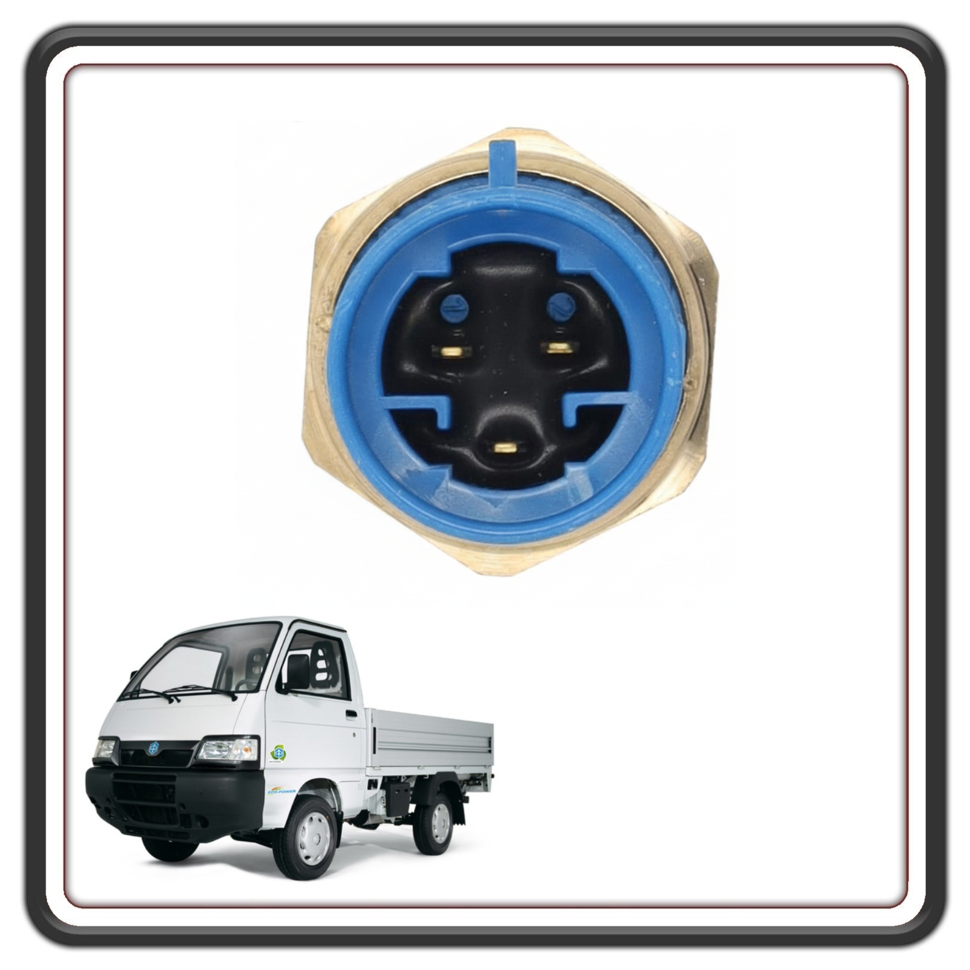 BULBO TERMOSTATO TERMOINTERRUTTORE VENTOLA RADIATORE PER PIAGGIO PORTER 1300 – PORTER 1200 1400 DIESEL