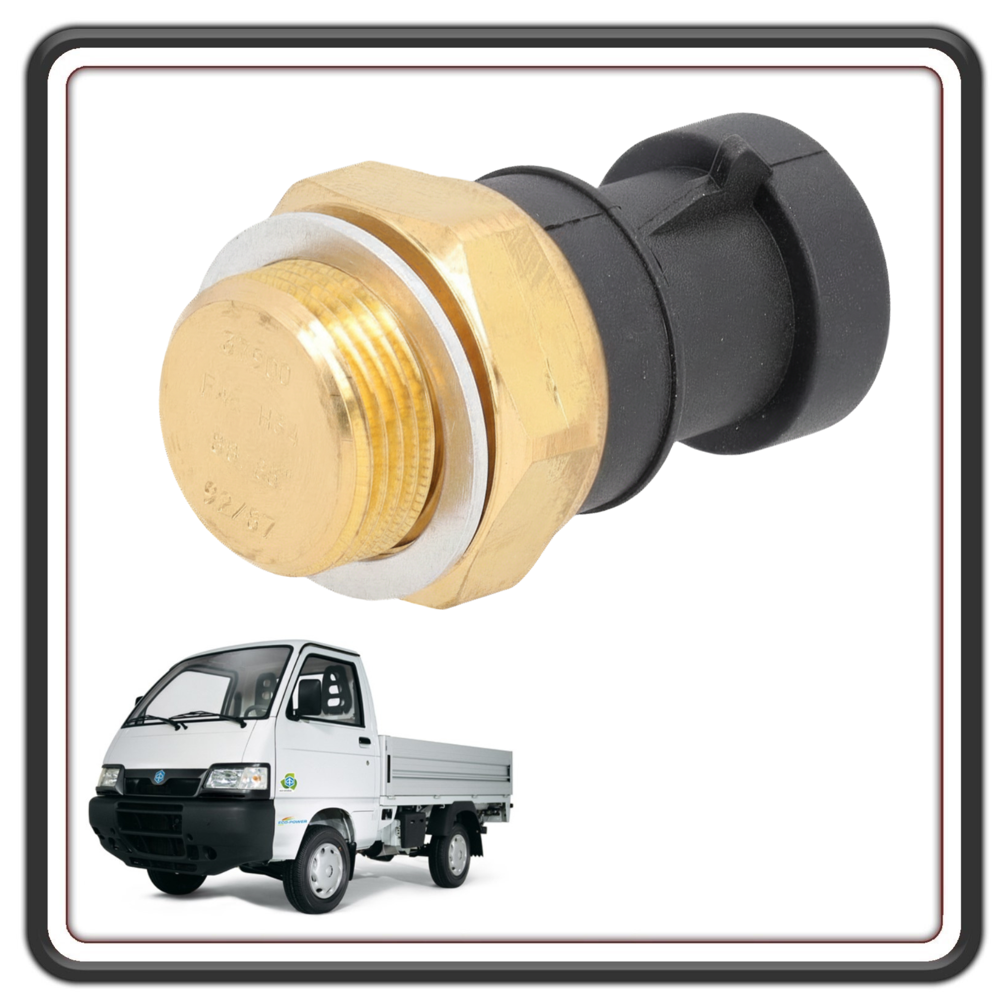 BULBO TERMOSTATO TERMOINTERRUTTORE SENSORE DI TEMPERATURA ACQUA RADIATORE PER PIAGGIO PORTER 1200 – 1400 DIESEL