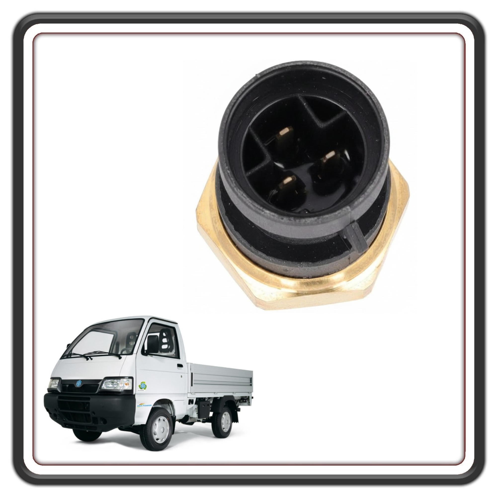 BULBO TERMOSTATO TERMOINTERRUTTORE SENSORE DI TEMPERATURA ACQUA RADIATORE PER PIAGGIO PORTER 1200 – 1400 DIESEL