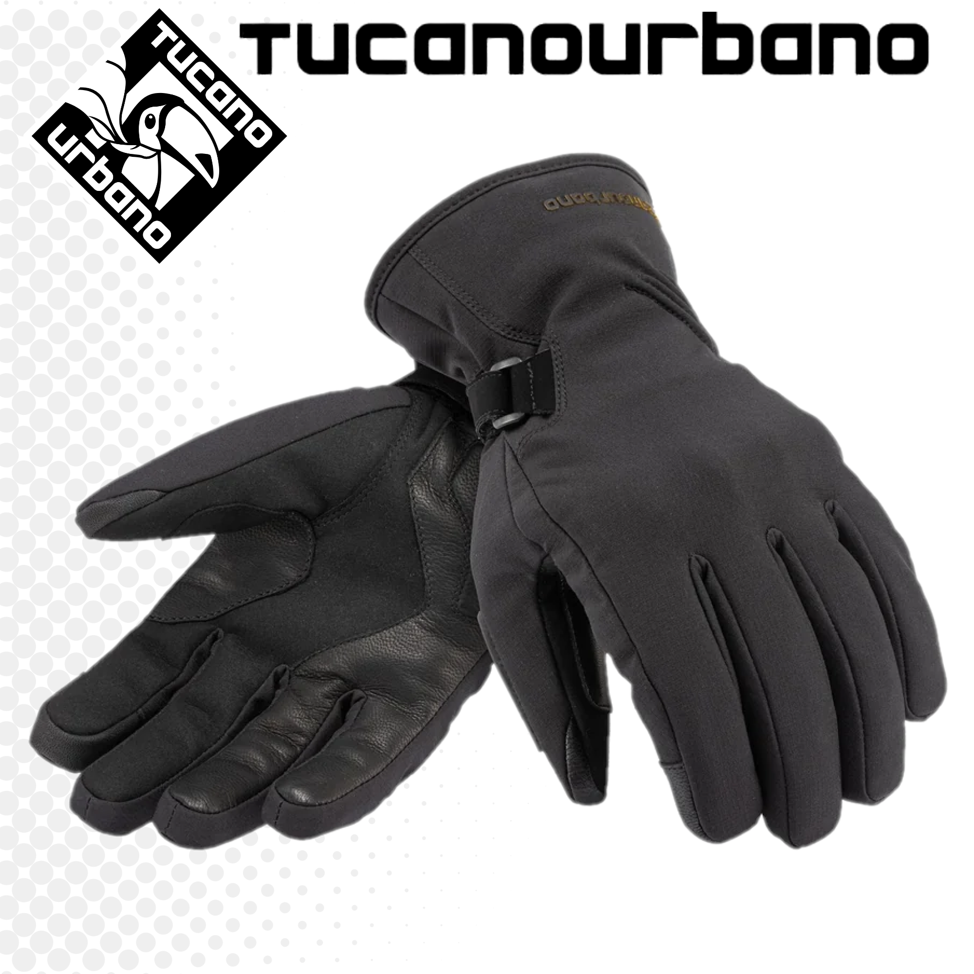GUANTI TUCANO URBANO GINKO 2G HYDROSCUD® NERO