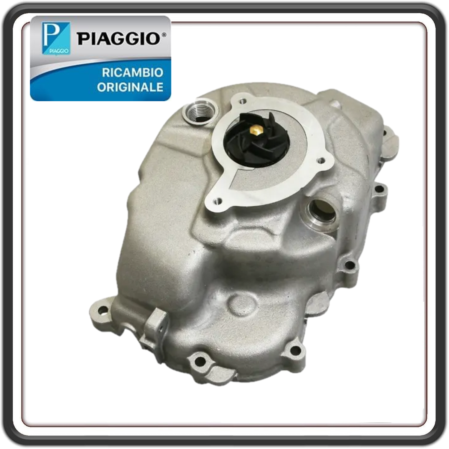 COPERCHIO VOLANO POMPA ACQUA PER PIAGGIO BEVERLY - CARNABY - MP3 - X7-X8-X9-X10 - VESPA GTS-GT-GTV (LEGGI COMPATIBILITA') ORIGINALE PIAGGIO B0148885 