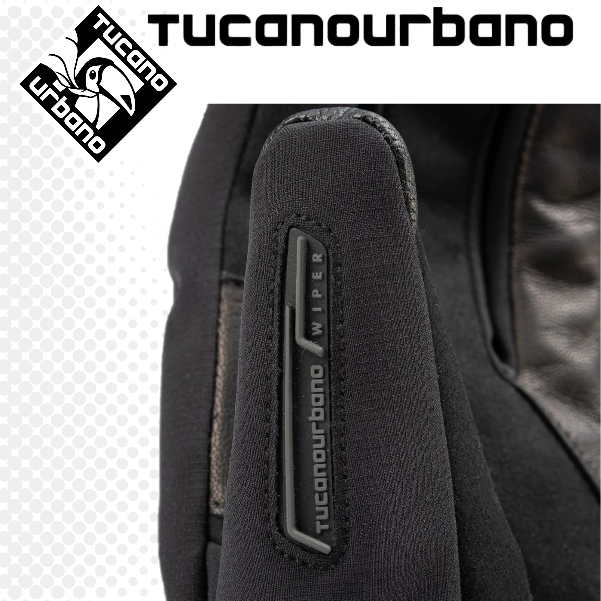 GUANTI TUCANO URBANO GINKO 2G HYDROSCUD® NERO