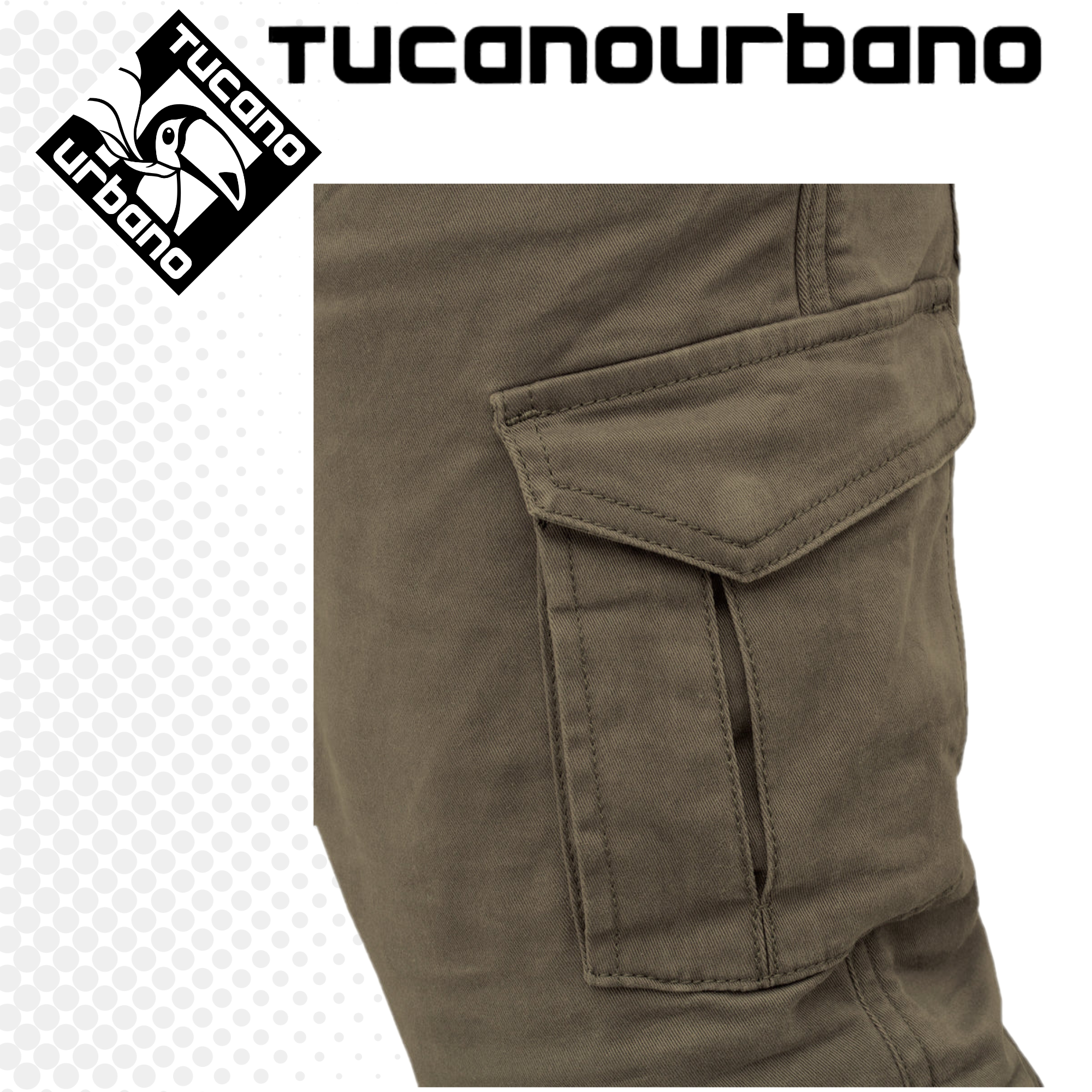 PANTALONE TUCANO URBANO MOLO SHORT SABBIA 