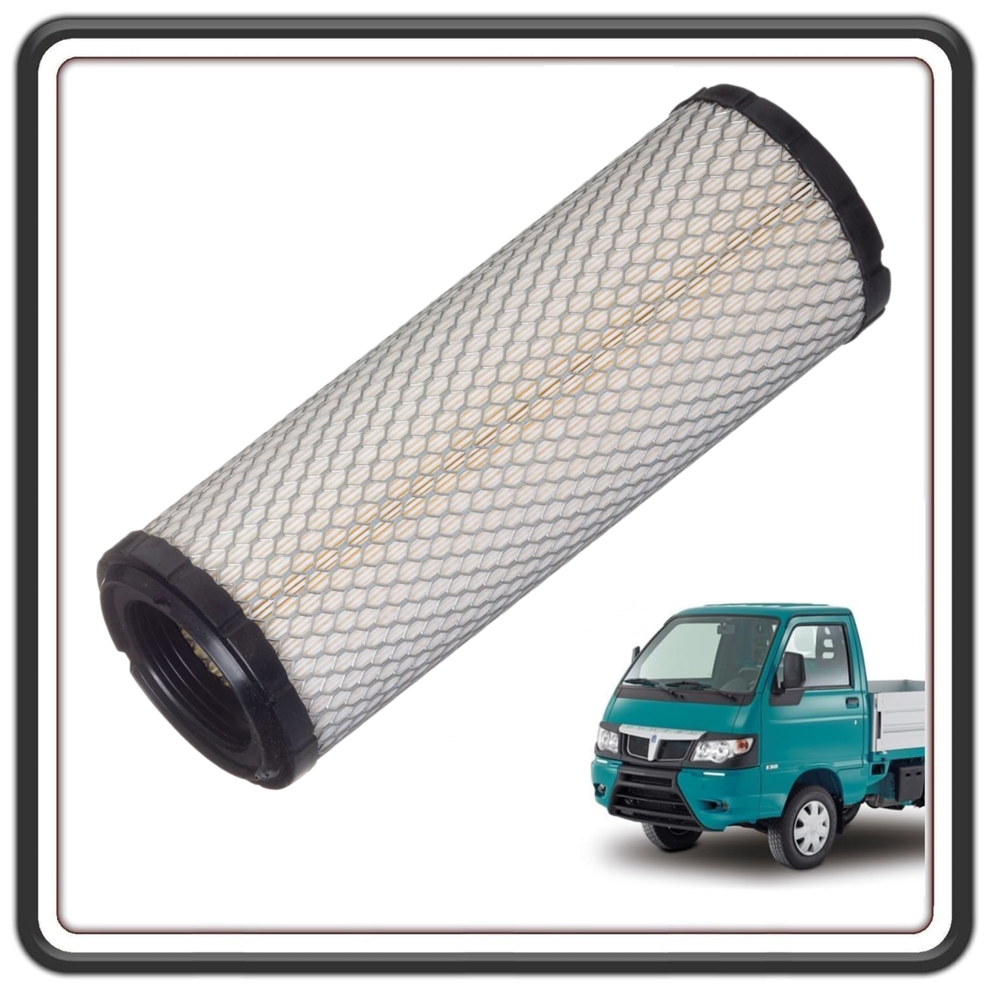 FILTRO ARIA ELEMENTO FILTRANTE PER PIAGGIO PORTER 1300 MULTITECH DAL 2009 IN POI - PIAGGIO PORTER MULTITECH MAXXI BENZINA