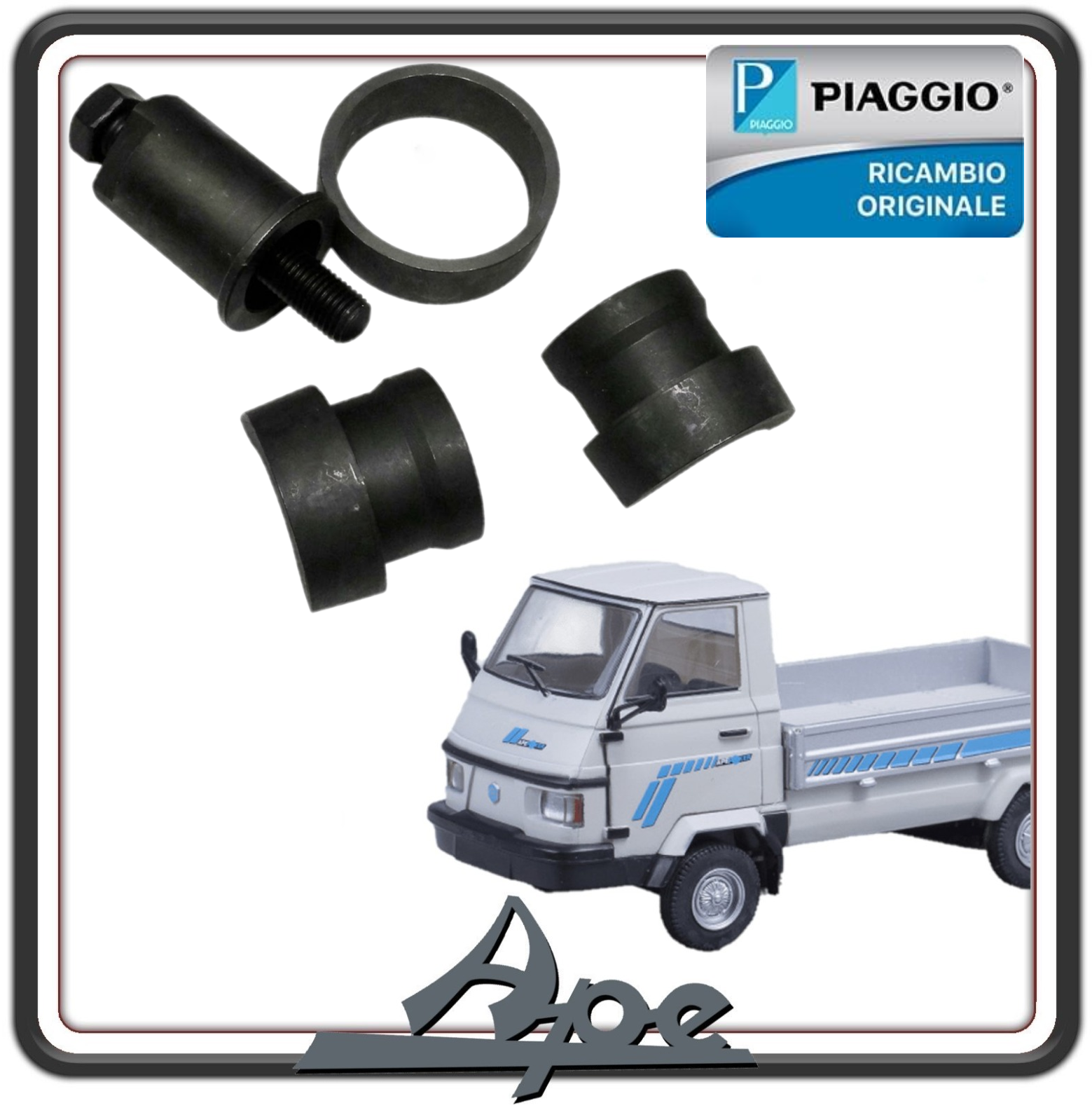 ESTRATTORE FRIZIONE PIAGGIO APE 703 DIESEL - APE CAR MAX POKER DIESEL - APE CALESSINO DIESEL DAL 2007 AL 2012 ORIGINALE PIAGGIO 020156Y