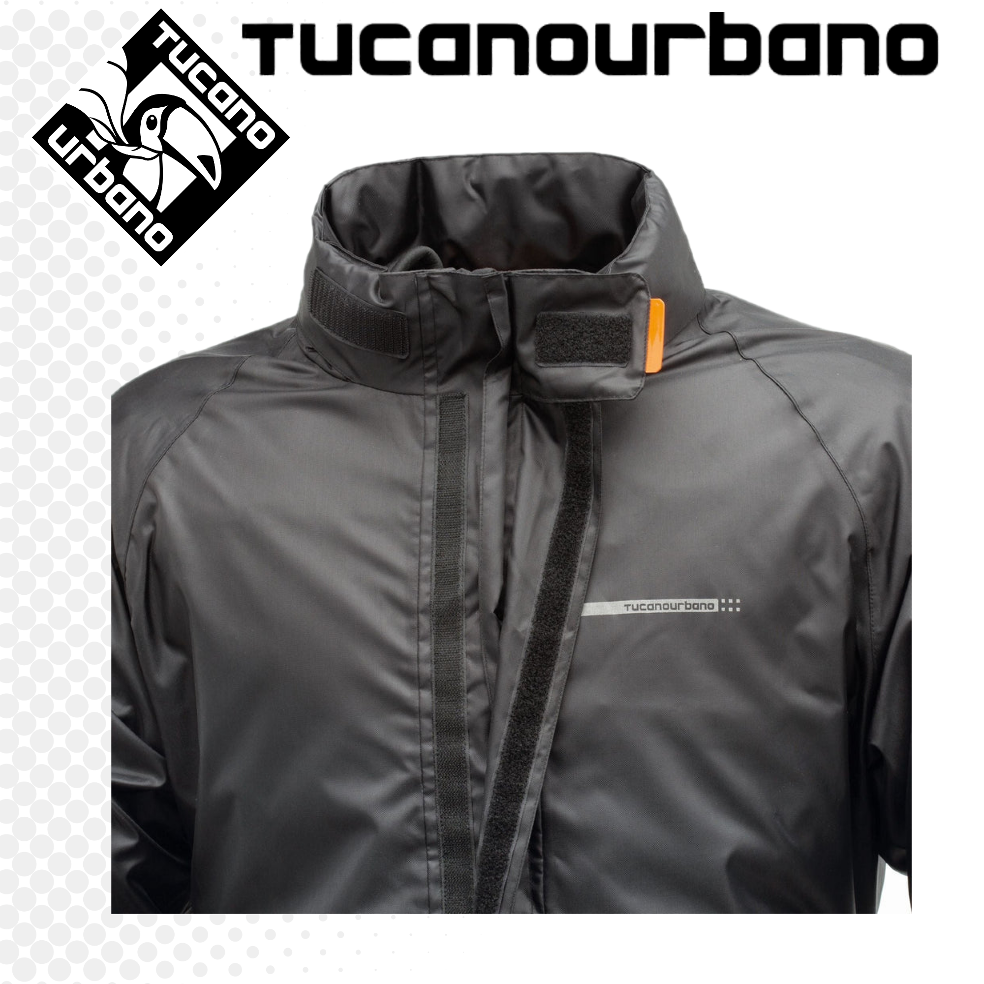 Giacca Antipioggia Tucano Urbano DILUVIO DAY HYDROSCUD® Nero