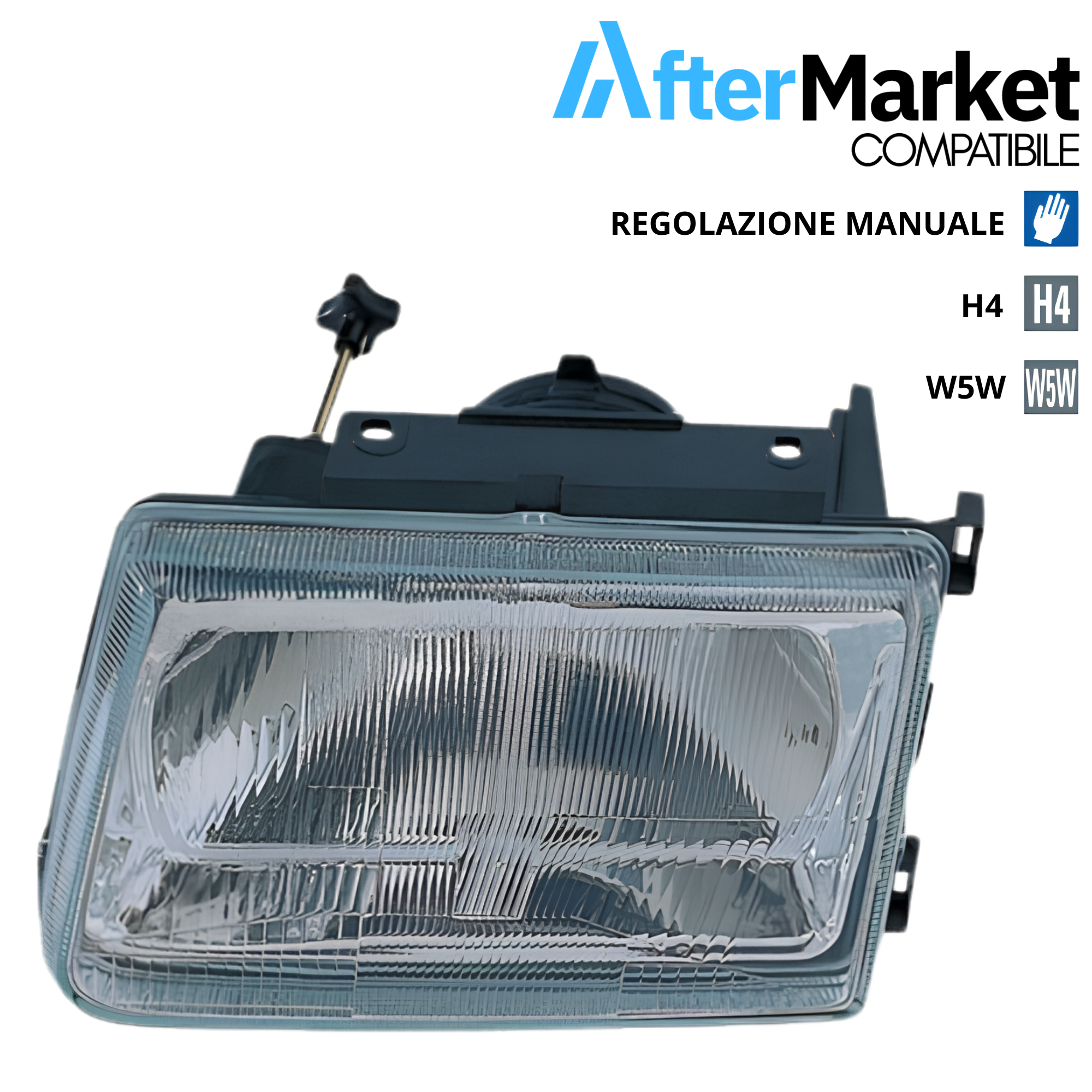 FARO PROIETTORE ANTERIORE SINISTRO PER PIAGGIO PORTER 1998–2008