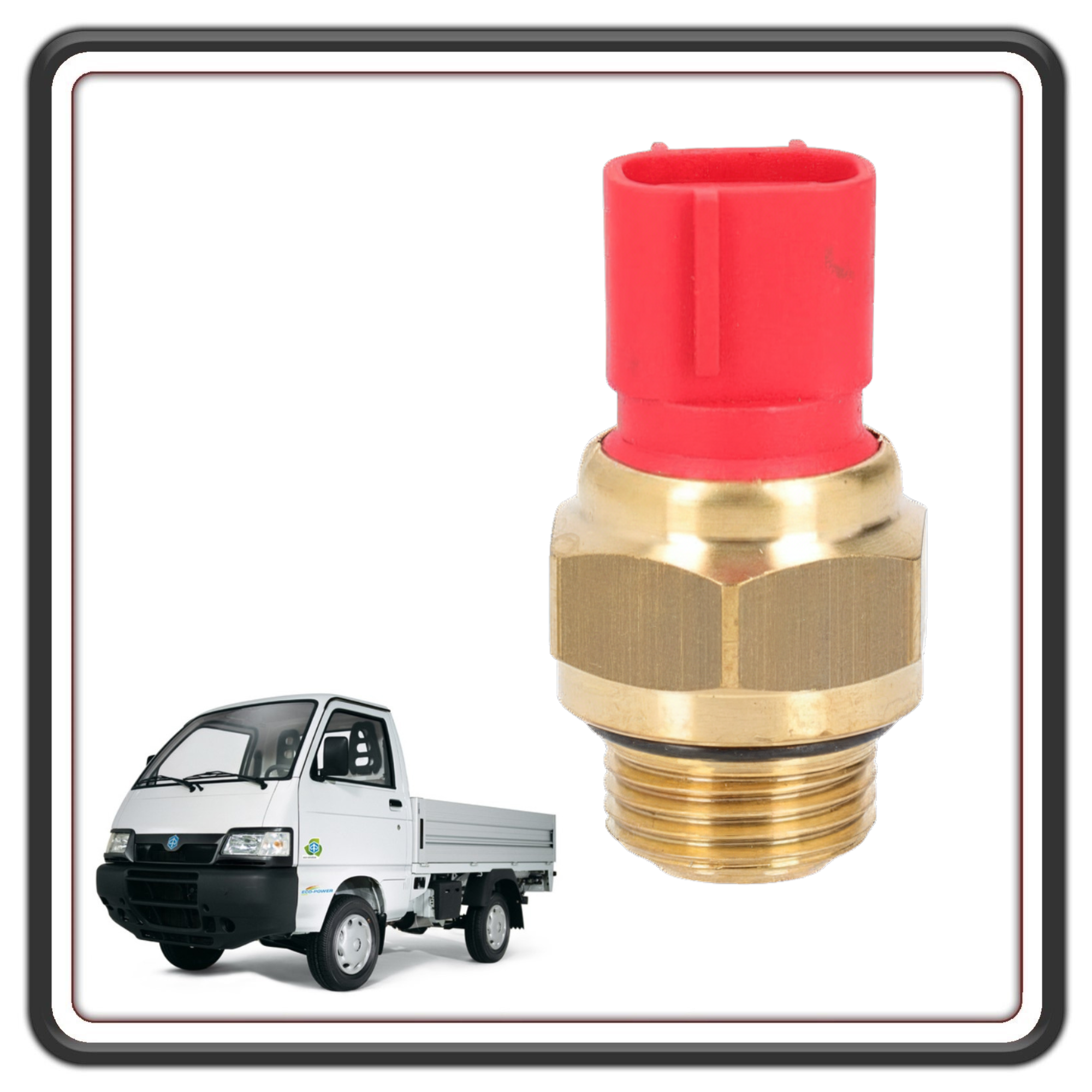 BULBO TERMOSTATO TERMOINTERRUTTORE SENSORE TEMPERATURA ACQUA  PER PIAGGIO PORTER 1300 – PORTER 1200 1400 DIESEL