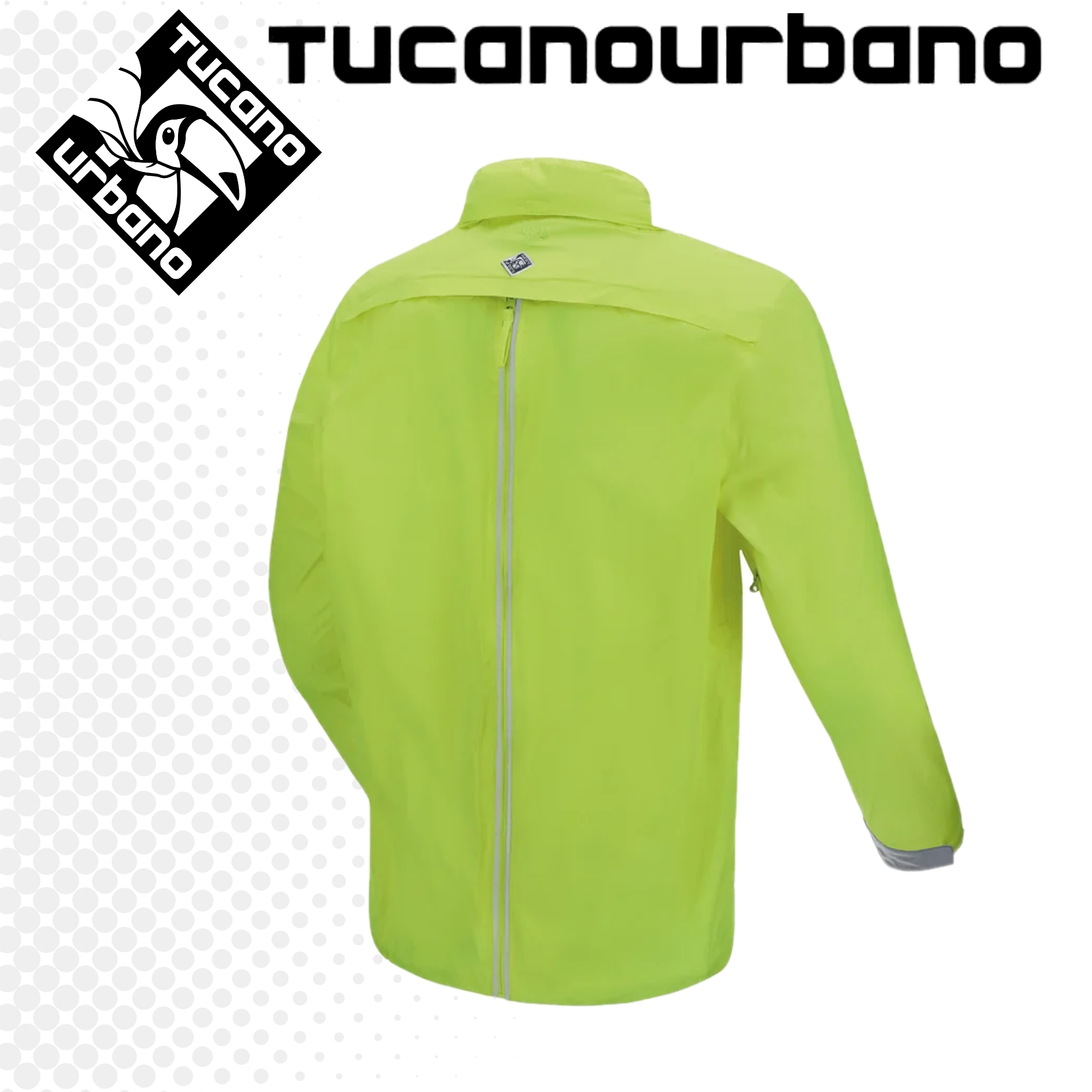 Giacca Antipioggia Tucano Urbano NANO RAIN ZETA HYDROSCUD® Giallo Fluo