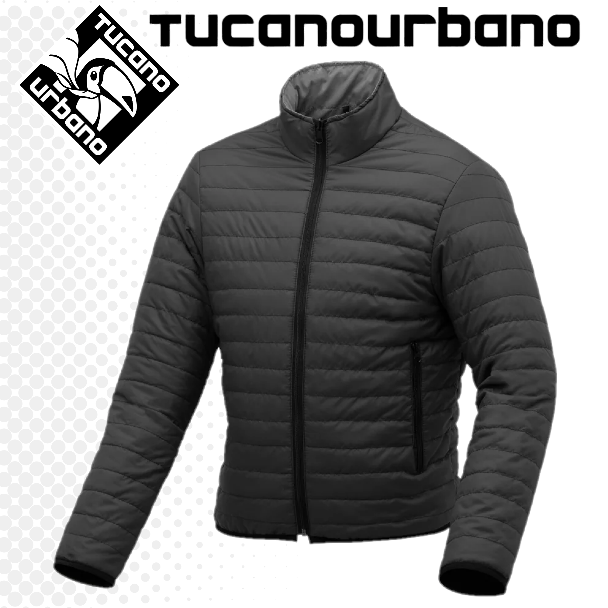GIACCA TUCANO URBANO BORMIO 2IN1 HYDROSCUD® BLACK