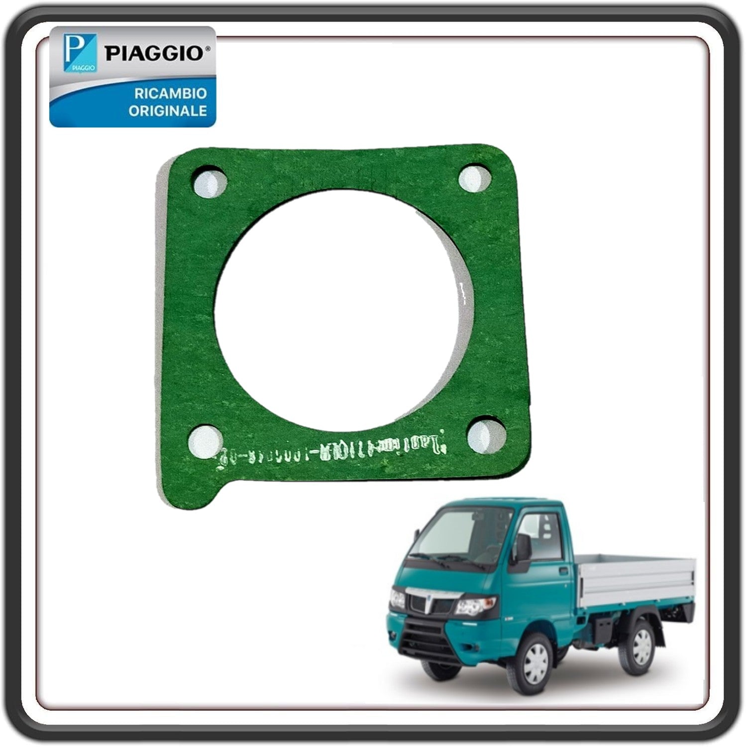 GUARNIZIONE CORPO FARFALLATO PORTER MULTITECH ORIGINALE PIAGGIO B010165