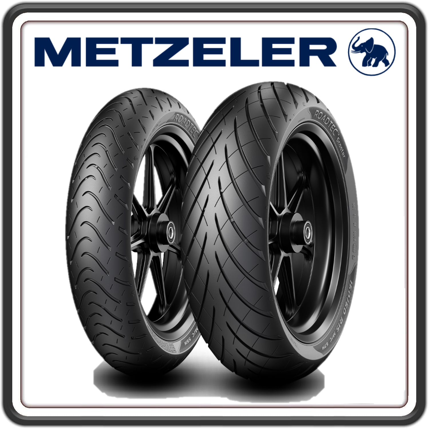 GOMMA COPERTONE PNEUMATICO METZELER ROADTEC SCOOTER 140/70 - 16 65P POSTERIORE