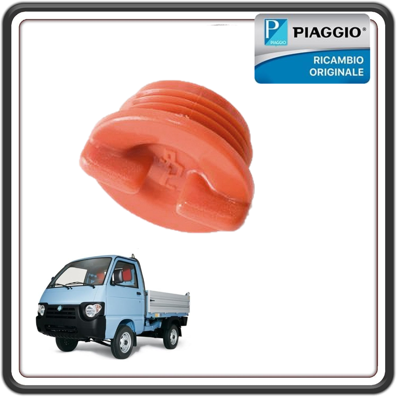 TAPPO RIFORNIMENTO OLIO PER PIAGGIO QUARGO TUTTI I MODELLI ORIGINALE PIAGGIO 850070