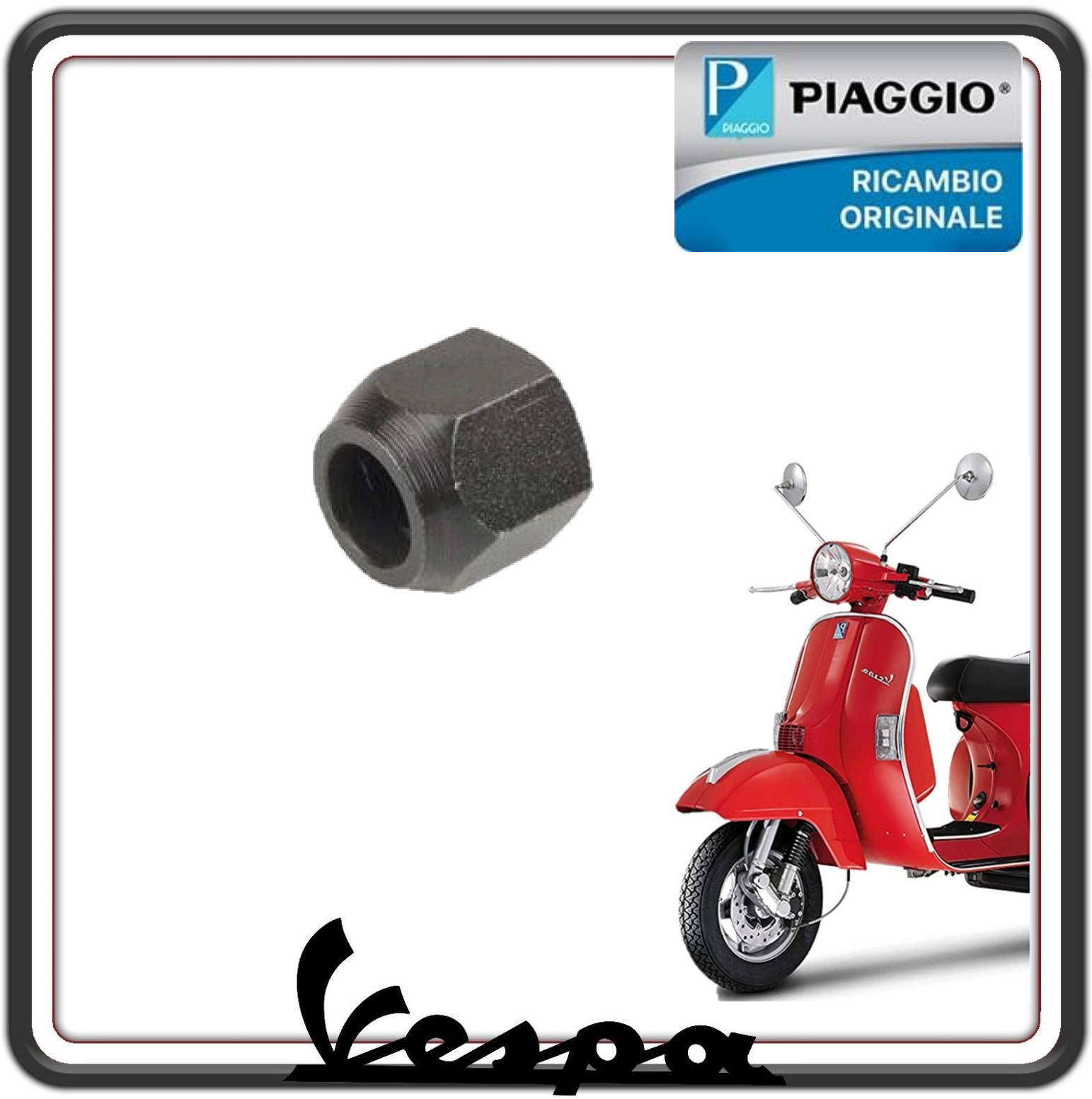 DADO SUPPORTO SPECCHIO PER PIAGGIO VESPA PX 125 150 ORIGINALE PIAGGIO 227673