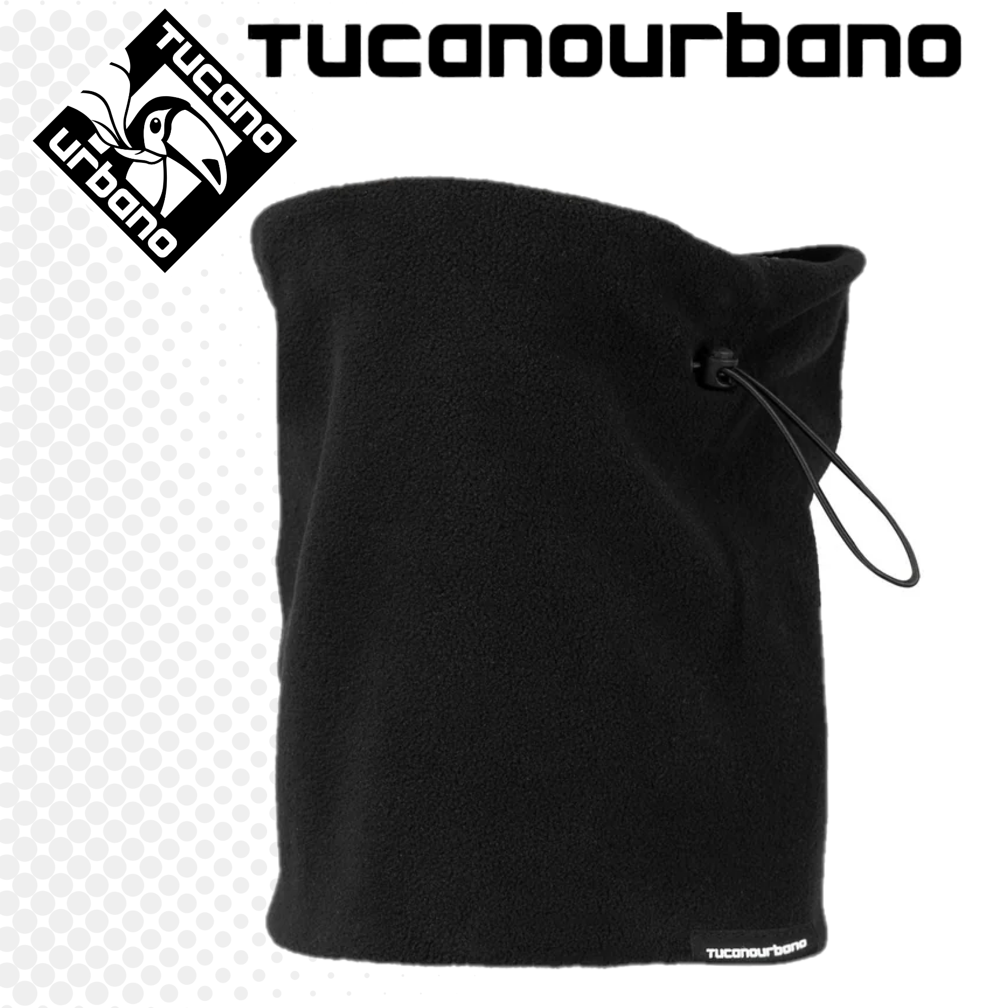 SCALDACOLLO TUCANO URBANO MULTIFUNZIONALE HAT COLLAR NERO
