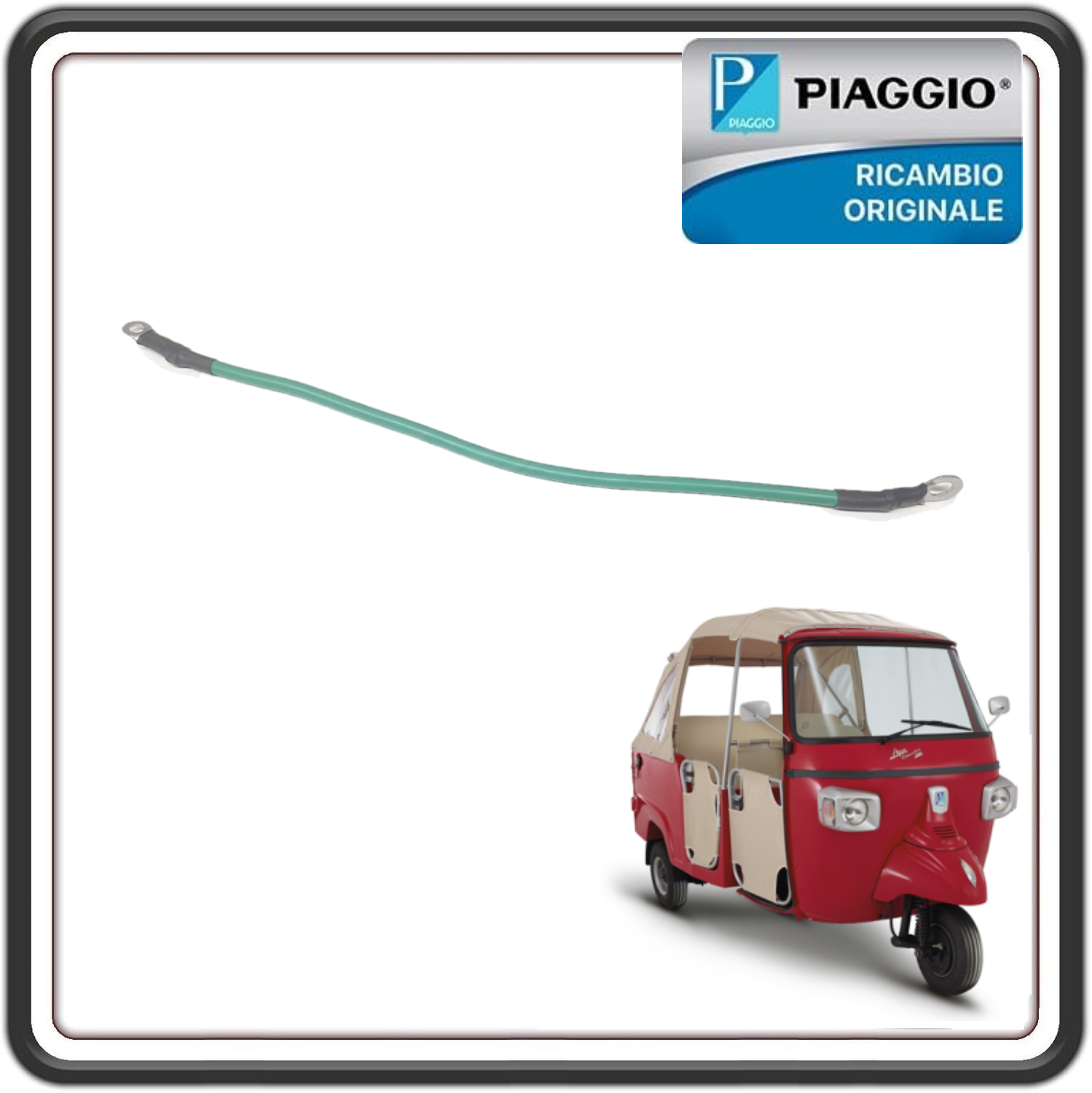 CALZA DI MASSA PER PIAGGIO APE CALESSINO 200 BENZINA DAL 2013 AL 2017 ORIGINALE PIAGGIO 680217 