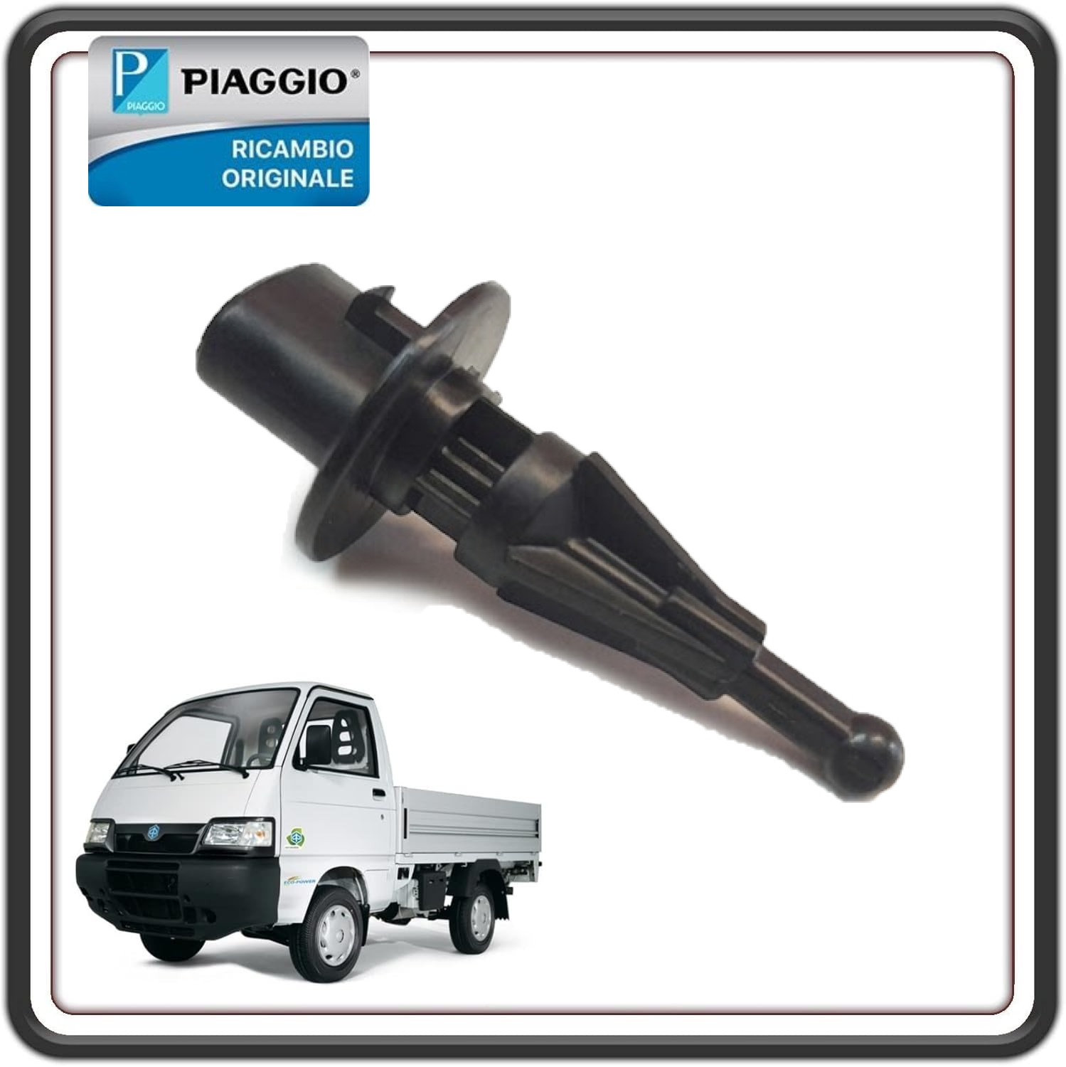 SENSORE TEMPERATURA FILTRO ARIA PER PIAGGIO PORTER 1300 16V MOTORE DAIHATSU FINO AL 2009 - PIAGGIO PORTER UP-DATE MOTORE DAIHATSU 2009-2010 ORIGINALE PIAGGIO 8942487703000