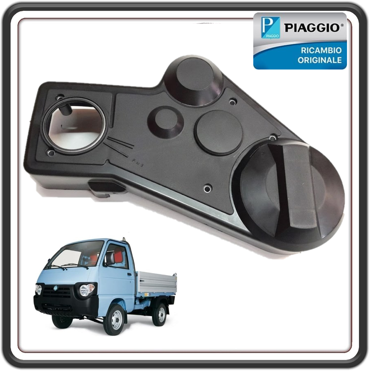 COPERCHIO CARTER PROTEZIONE CINGHIA PER PIAGGIO QUARGO DIESEL DAL 2004 AL 2017 - PIAGGIO PORTER 1400 DIESEL DAL 1998 AL 2005 ORIGINALE PIAGGIO 850588 