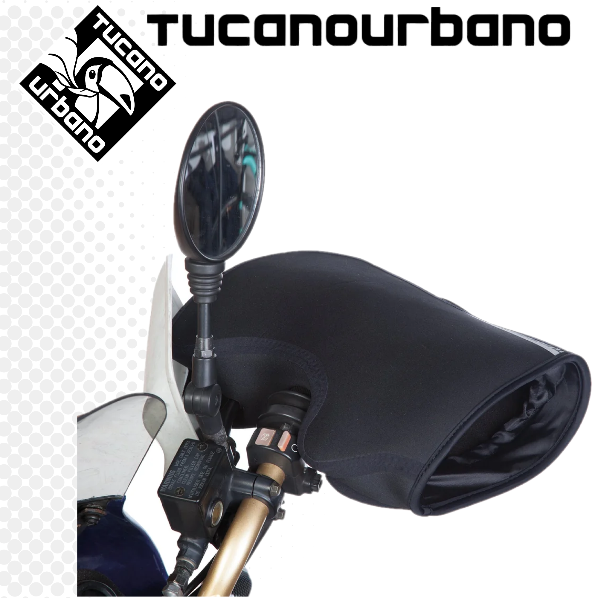 COPRIMANOPOLE TUCANO URBANO EVA R367X NERO PER HONDA X-ADV 750 DCT ABS 2017-2018