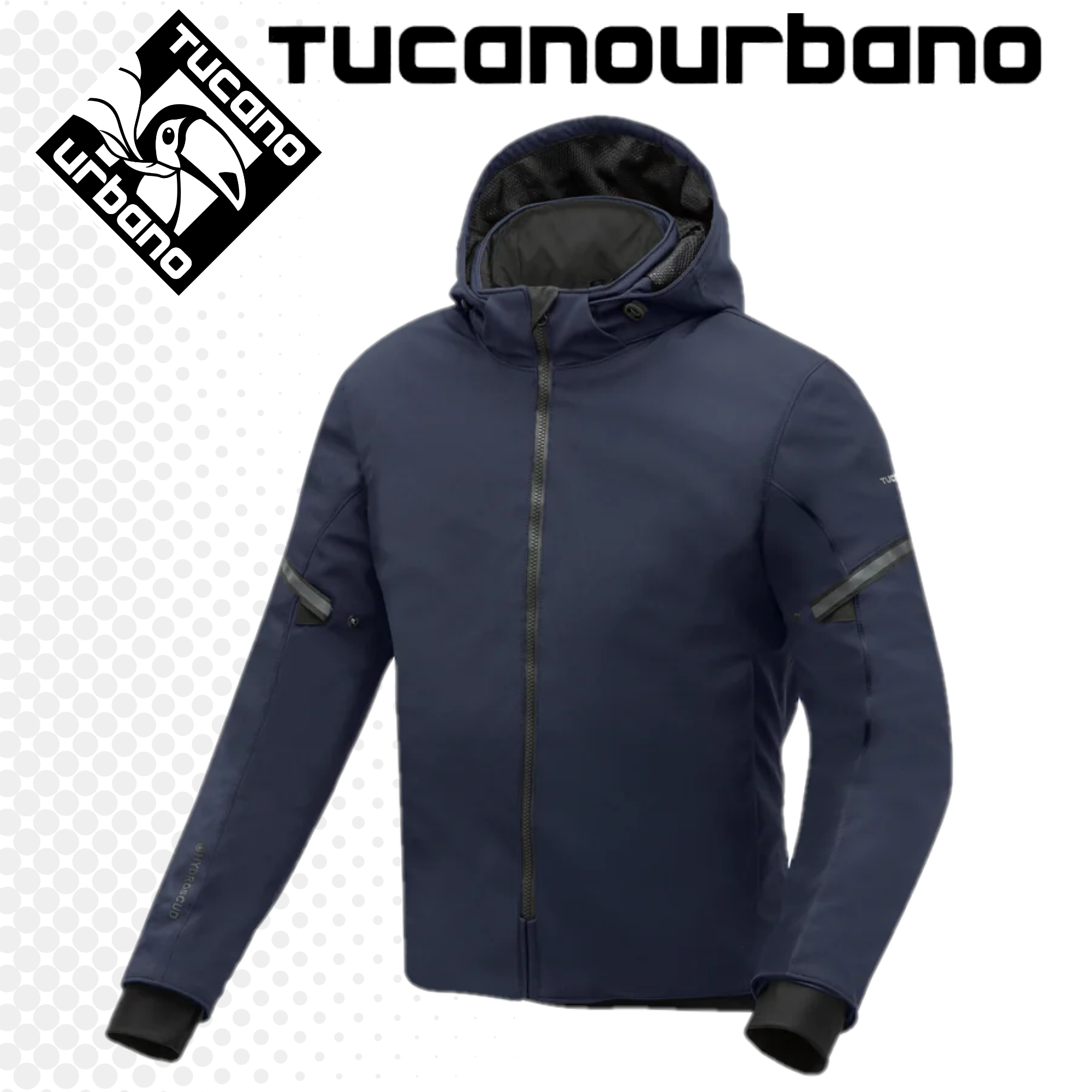 GIACCA TUCANO URBANO BORMIO 2IN1 HYDROSCUD® DARK BLUE