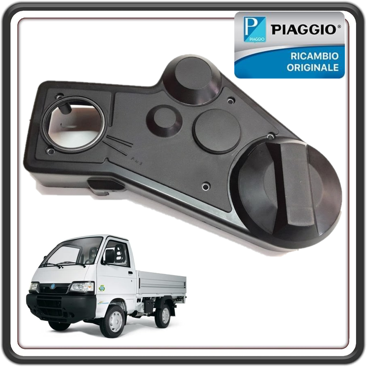 COPERCHIO CARTER PROTEZIONE CINGHIA PER PIAGGIO QUARGO DIESEL DAL 2004 AL 2017 - PIAGGIO PORTER 1400 DIESEL DAL 1998 AL 2005 ORIGINALE PIAGGIO 850588 