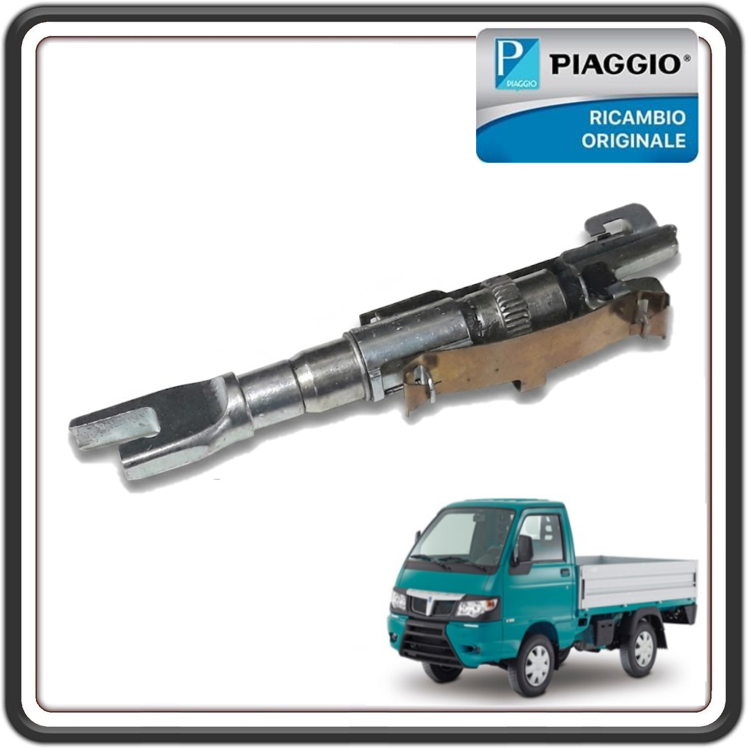 REGISTRO REGOLAZIONE GANASCE POSTERIORI PER PIAGGIO PORTER MULTITECH DAL 2010 AL 2020 ORIGINALE PIAGGIO 
