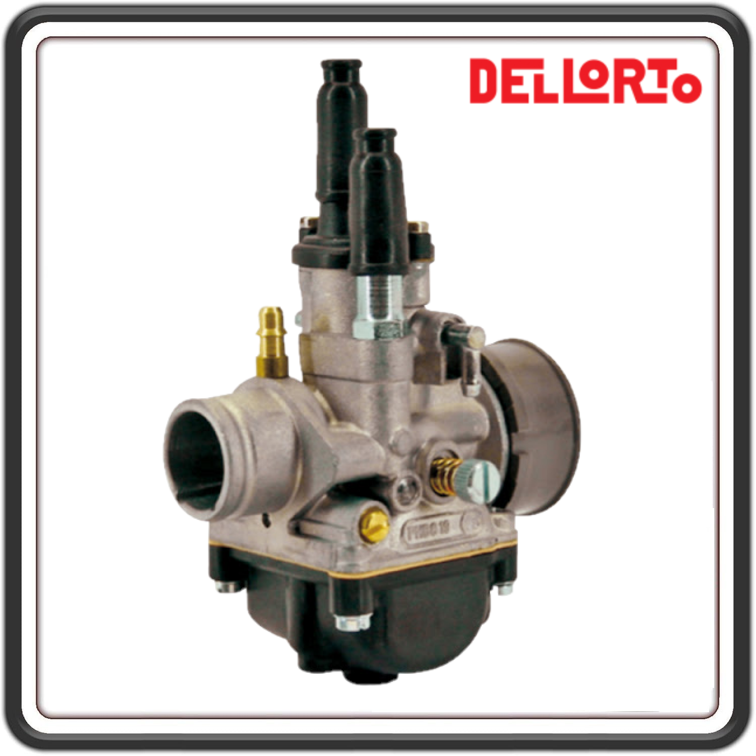 CARBURATORE DELLORTO RACING PHBG - Ø 21mm CON ATTACCO ELASTICO - CON MISCELATORE