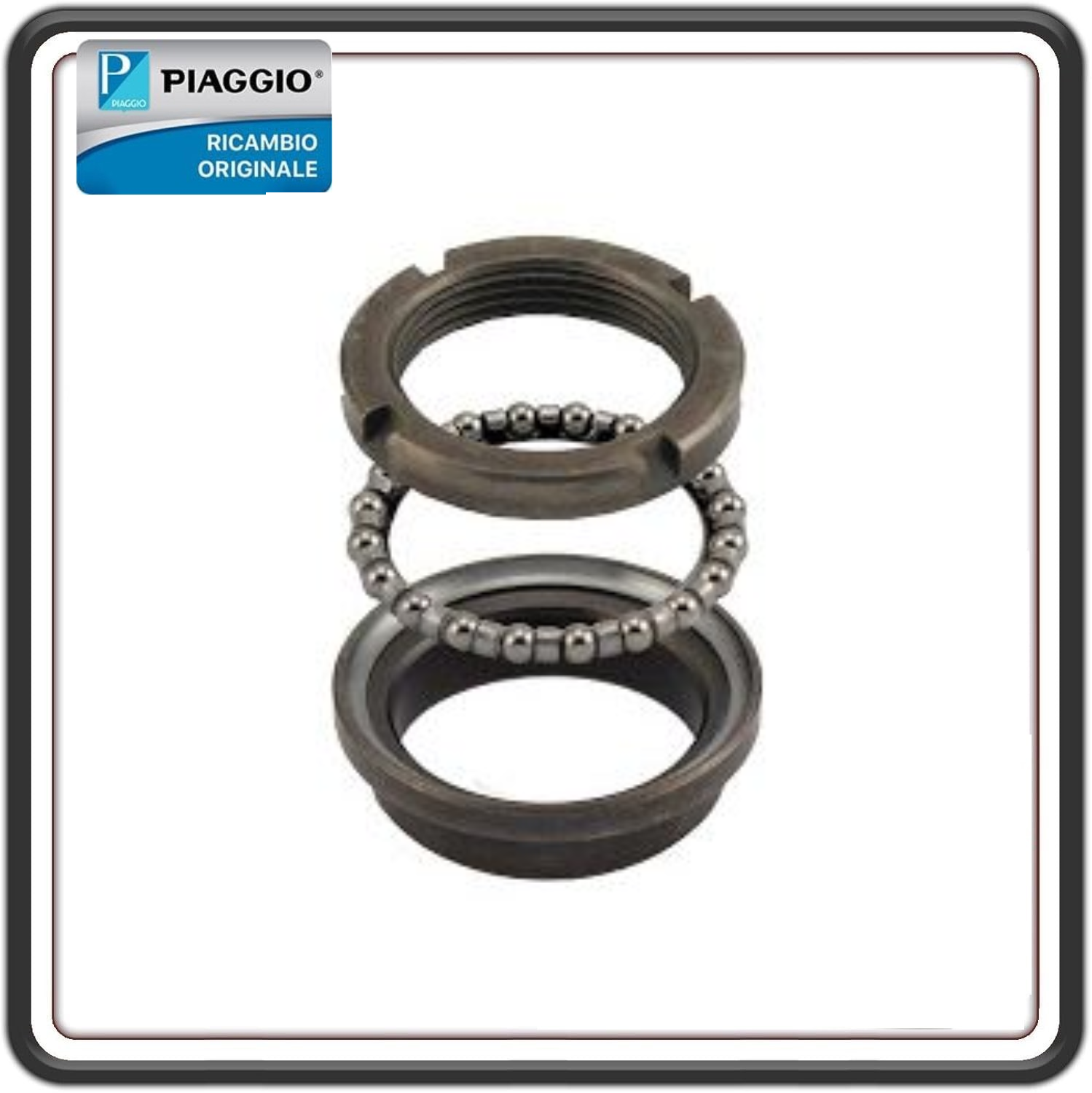 RALLA SUPERIORE CALOTTA STERZO PER APRILIA DERBI GILERA PIAGGIO VESPA (LEGGI DESCRIZIONE) ORIGINALE 65069345