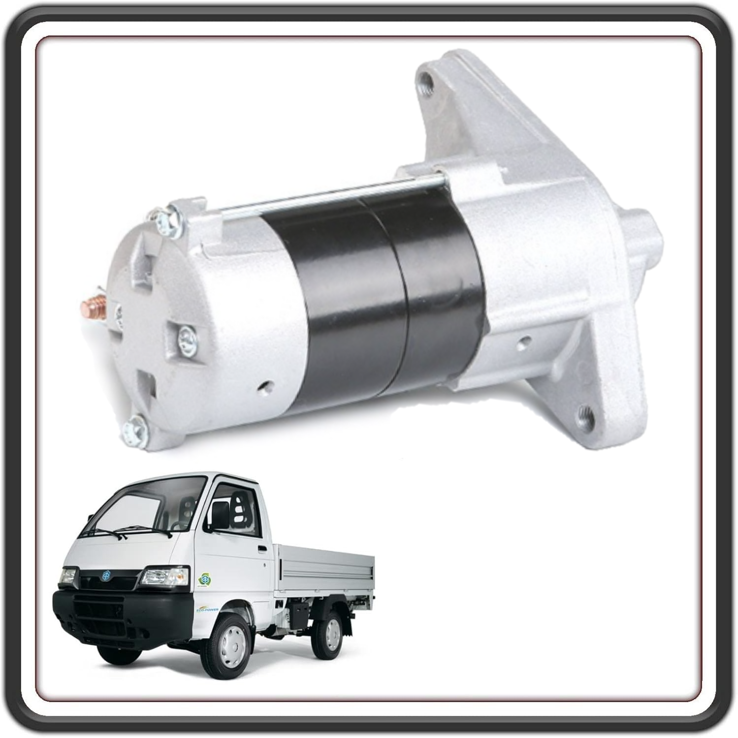 MOTORINO AVVIAMENTO COMPATIBILE CON PIAGGIO PORTER 1300 16V MOTORE DAIHATSU