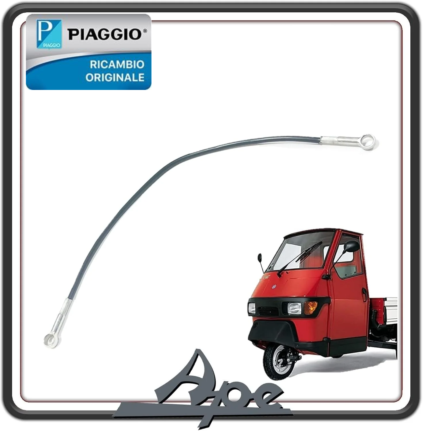 TRASMISSIONE FILO CAVO SPONDA PER PIAGGIO APE 50 ORIGINALE PIAGGIO 565779