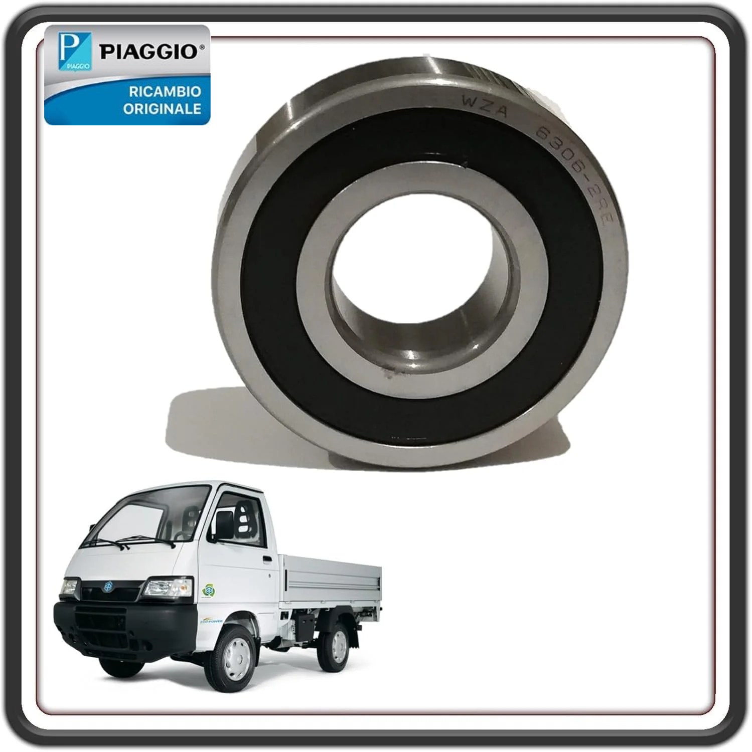 CUSCINETTO SEMIASSE RUOTA PER PIAGGIO PORTER 1300 16V FINO AL 2008 - PIAGGIO PORTER 1200 1400 DIESEL FINO AL 2008 ORIGINALE PIAGGIO 9004363243000