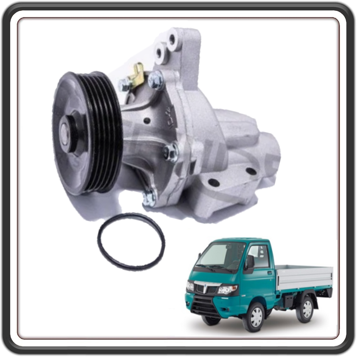 POMPA ACQUA RAFFREDDAMENTO MOTORE COMPATIBILE PER PIAGGIO PORTER MULTITECH EURO 5 DAL 2011 AL 2015